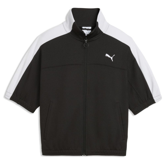 Puma Γυναικεία ζακέτα T7 Short Sleeve Full-Zip Track Top